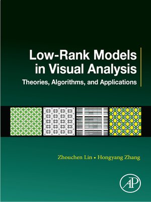 cover image of Low-Rank Models in Visual Analysis
